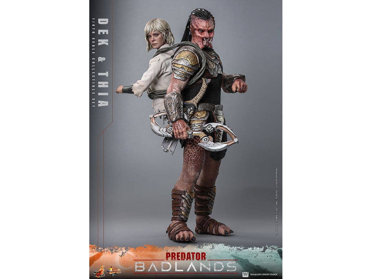 Movie Masterpiece - Fully Poseable Figure: Predator: Badlands - Dek & Thia