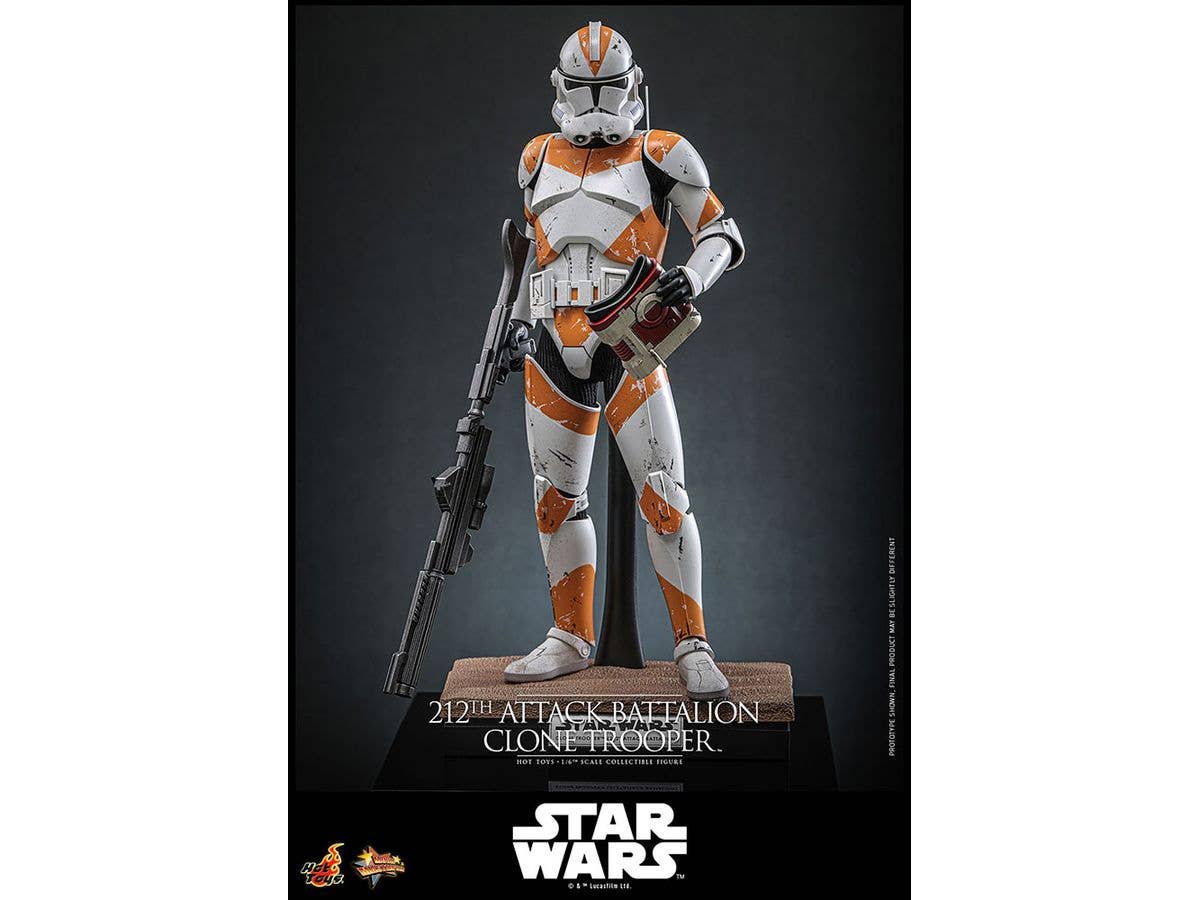 Movie Masterpiece - Fully Poseable Figure: Star Wars: Revenge of the Sith - 212th Attack Battalion Clone Trooper