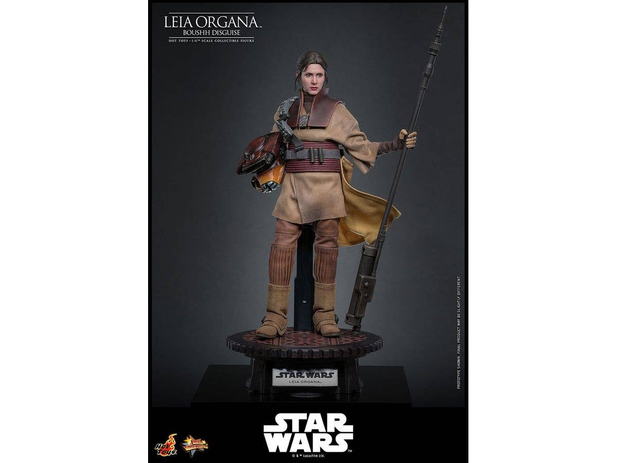 Movie Masterpiece - Scale Fully Poseable Figure: Star Wars / Episode VI Return Of The Jedi - Leia Organa (Boushh Disguise)