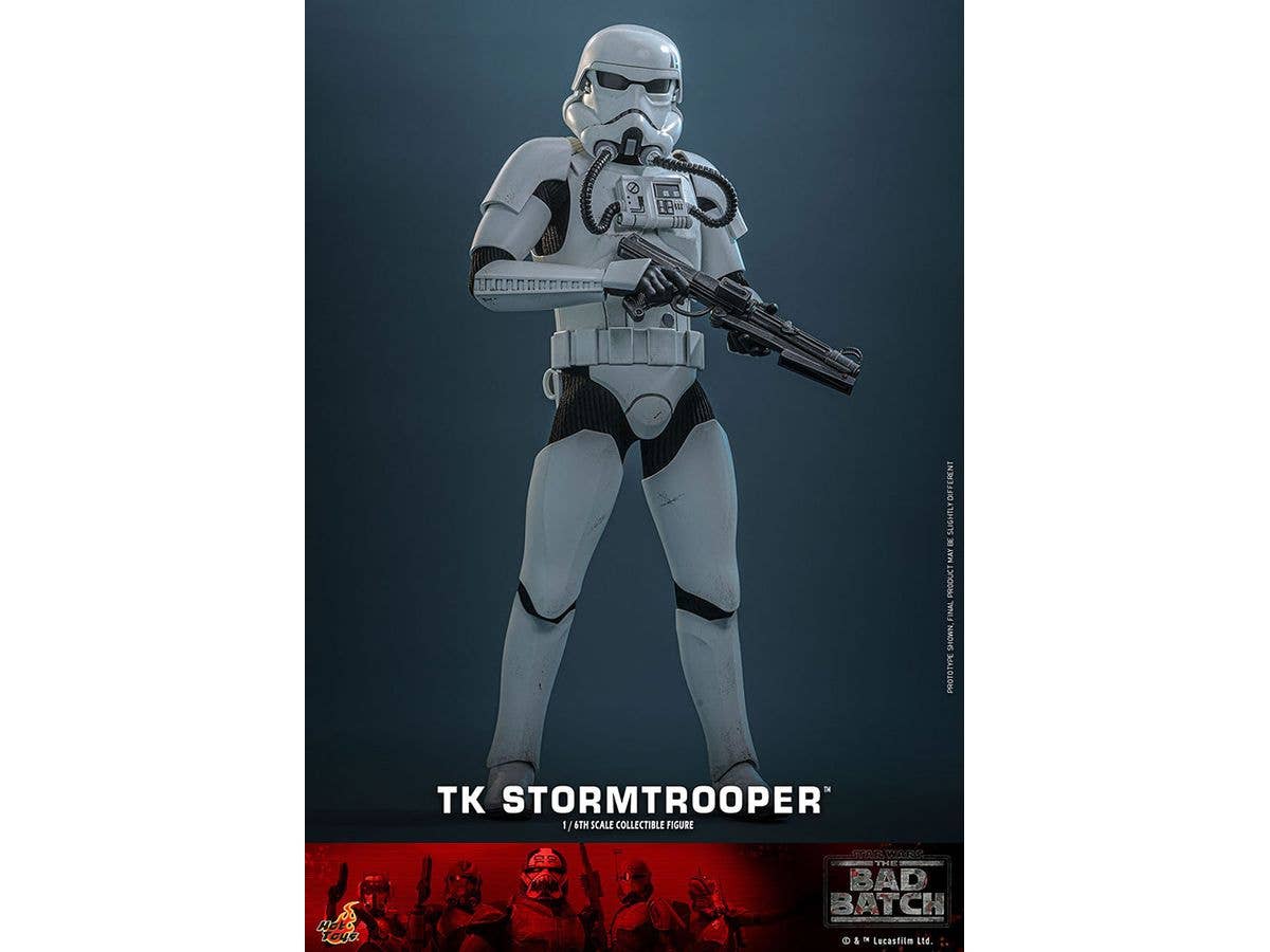 Television Masterpiece - Scale Fully Poseable Figure: Star Wars: The Bad Batch - TK Stormtrooper
