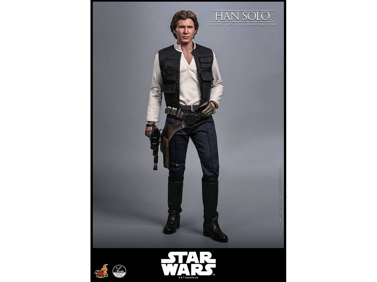Quarter Scale - Scale Fully Poseable Figure: Star Wars / Episode IV A New Hope - Han Solo