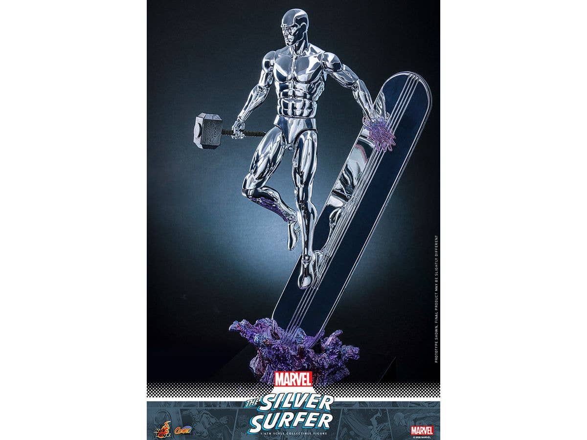 Comic Masterpiece - Scale Fully Poseable Figure: Marvel Comics - Silver Surfer
