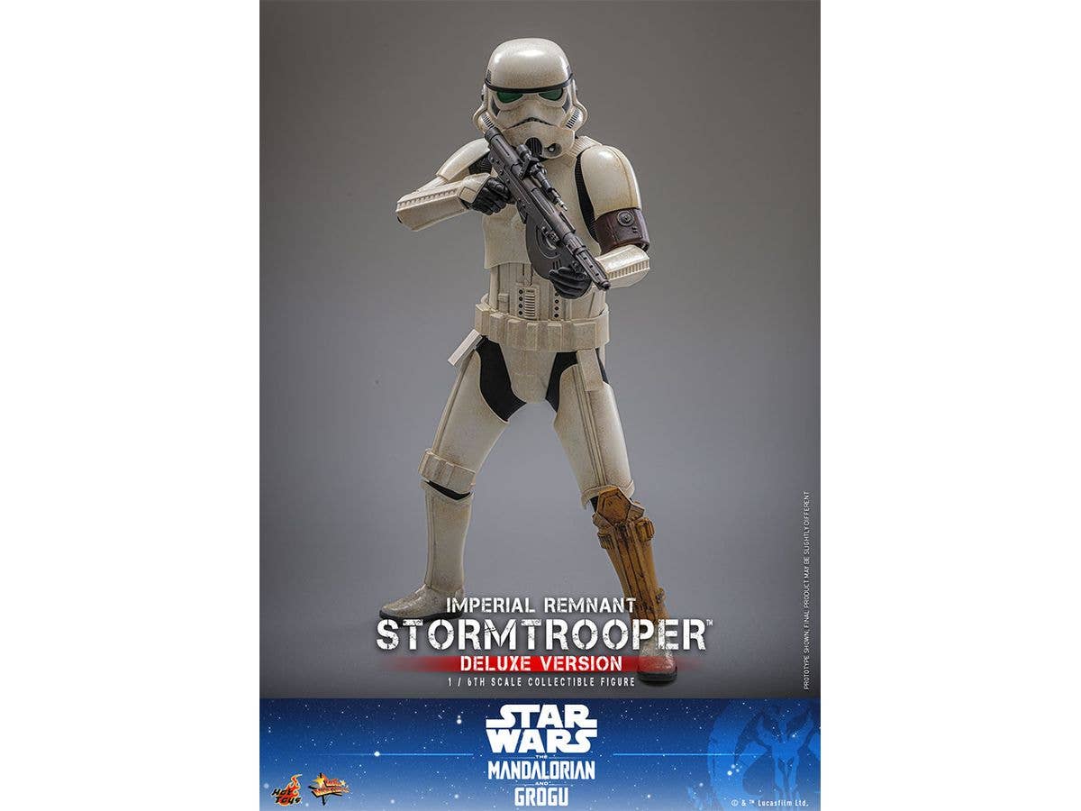 Movie Masterpiece - Scale Fully Poseable Figure: Star Wars: The Mandalorian and Grogu - Imperial Remnant Stormtrooper (Deluxe Version)