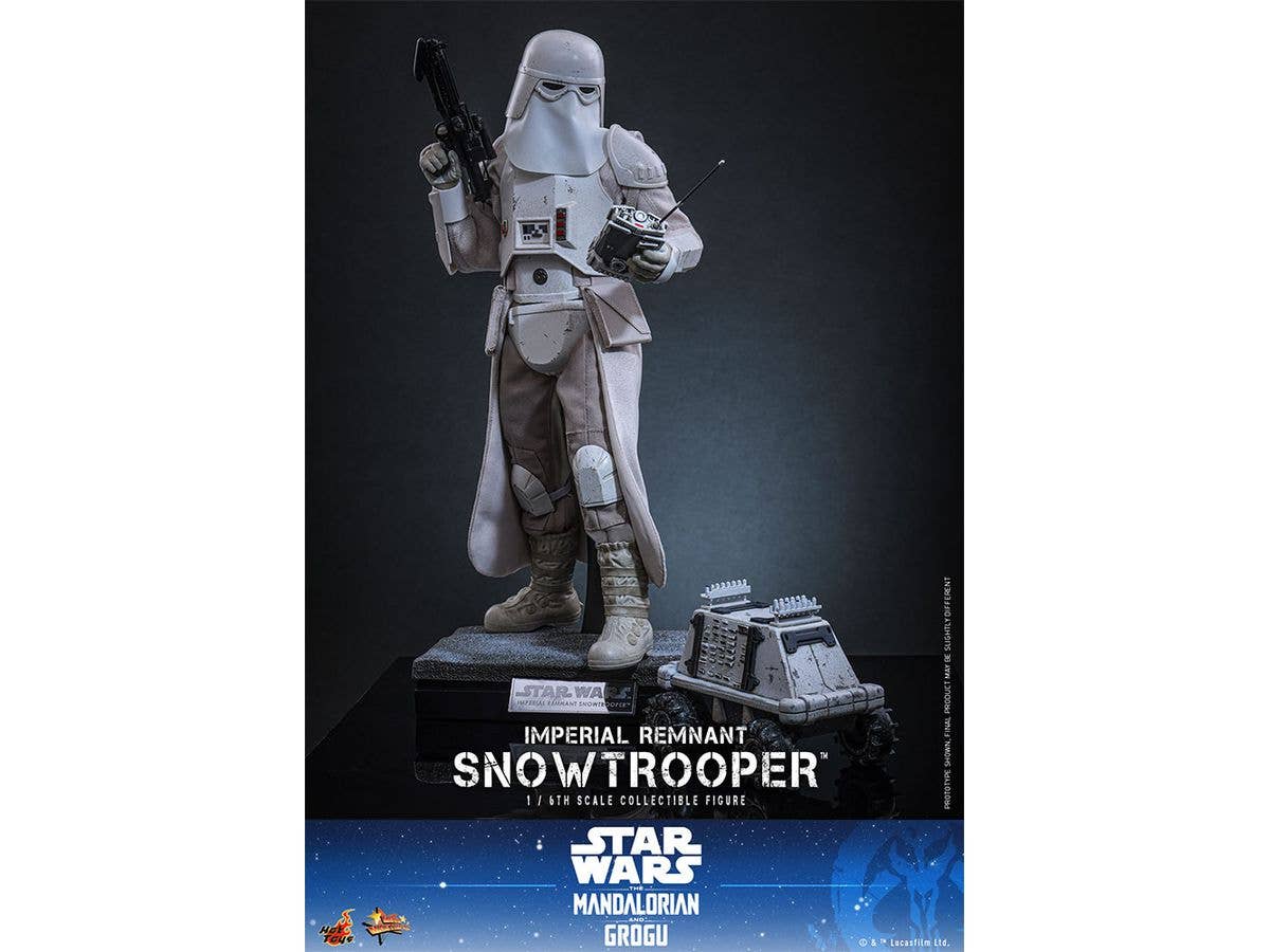 Movie Masterpiece - Scale Fully Poseable Figure: Star Wars: The Mandalorian and Grogu - Imperial Remnant Snowtrooper
