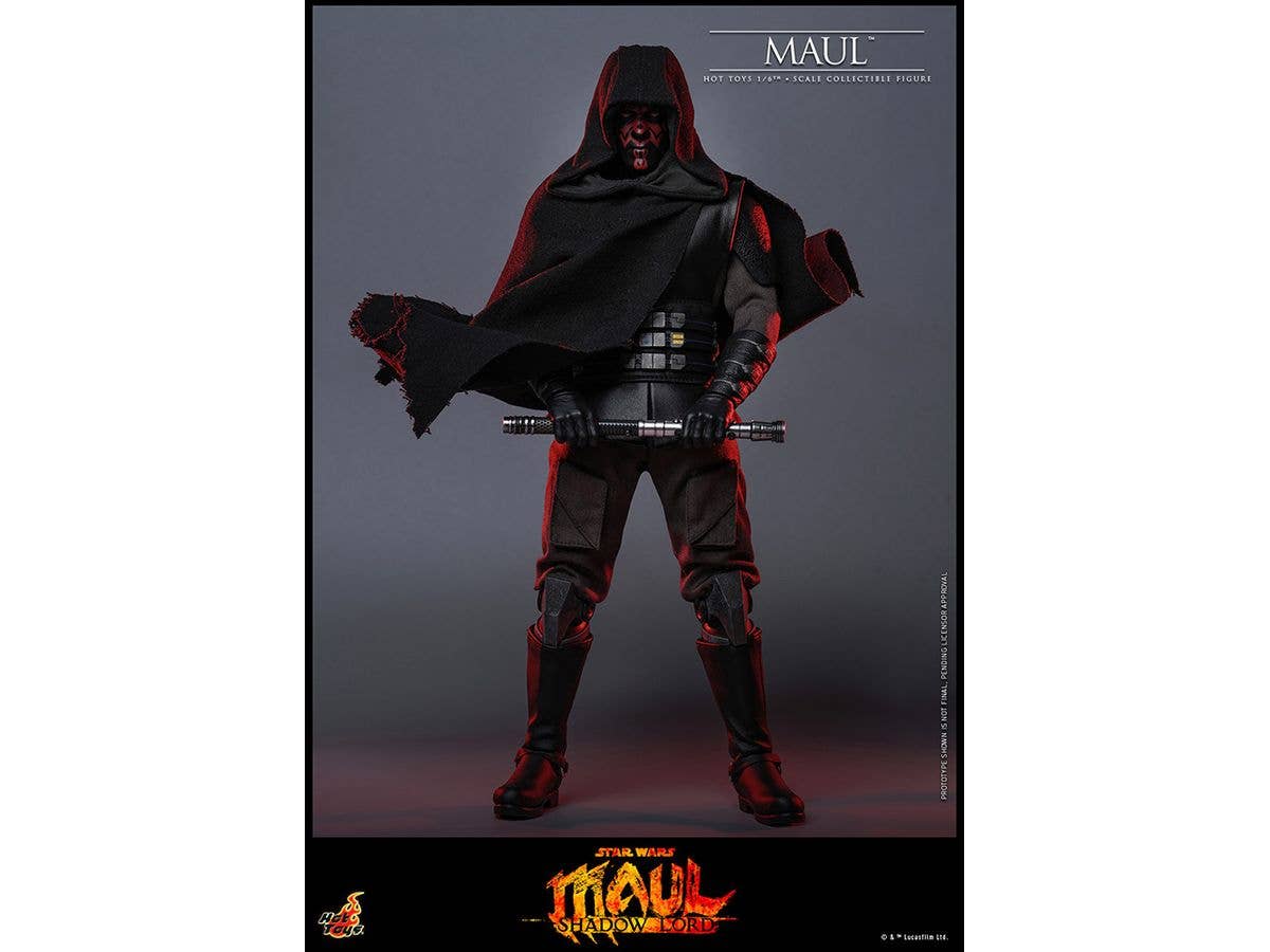 Television Masterpiece - Fully Poseable Figure: Star Wars: Maul - Shadow Lord - Maul