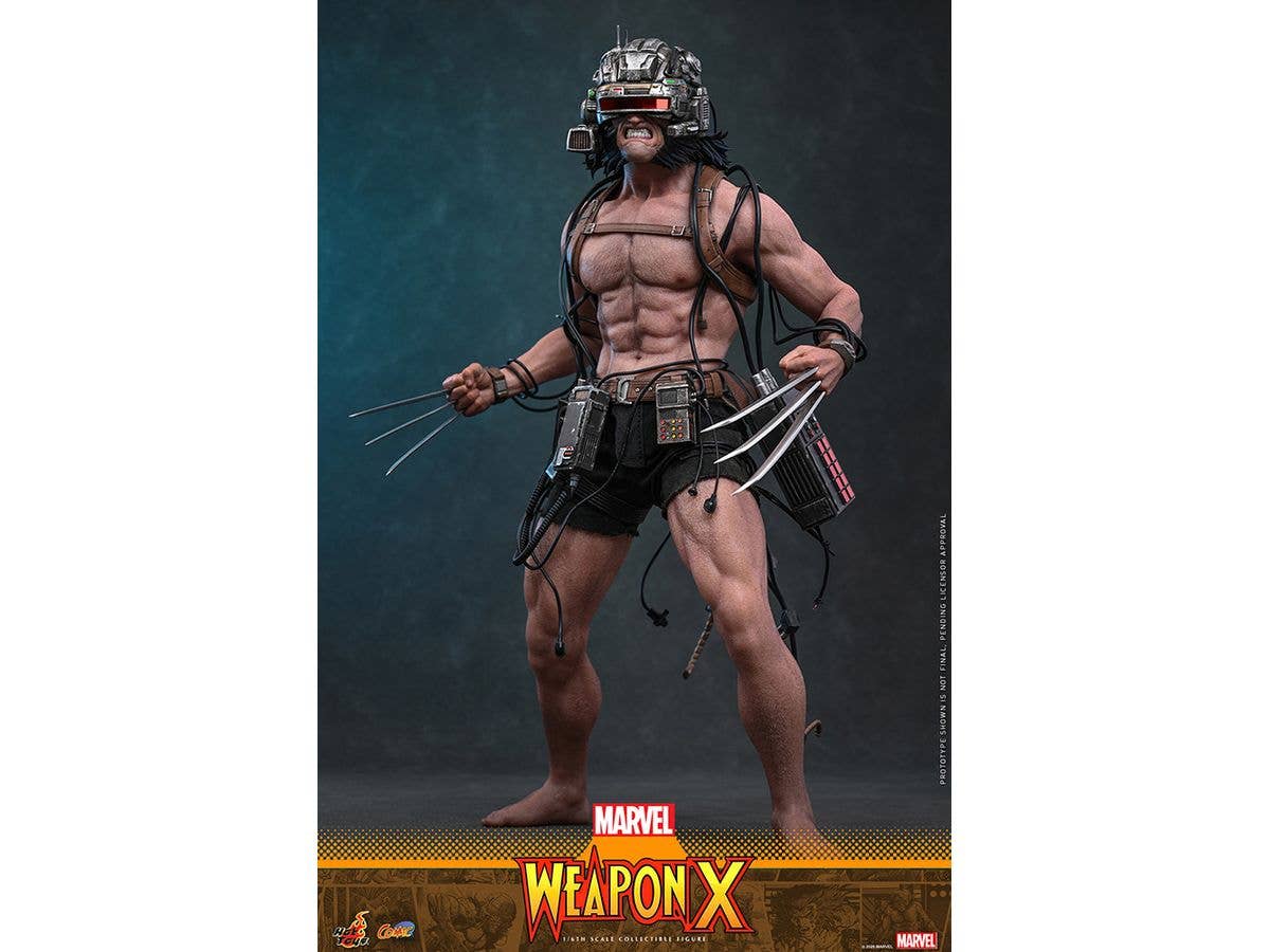 Comic Masterpiece - Scale Fully Poseable Figure: Marvel Comics - Weapon X