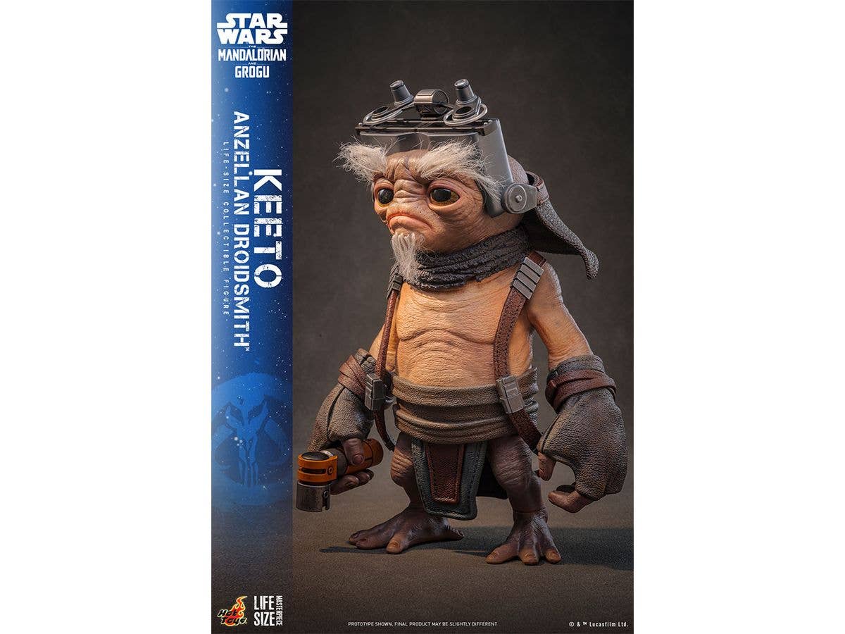 Life-Size Masterpiece - Figure: Star Wars: The Mandalorian and Grogu - Keeto (Anzellan Droidsmith)