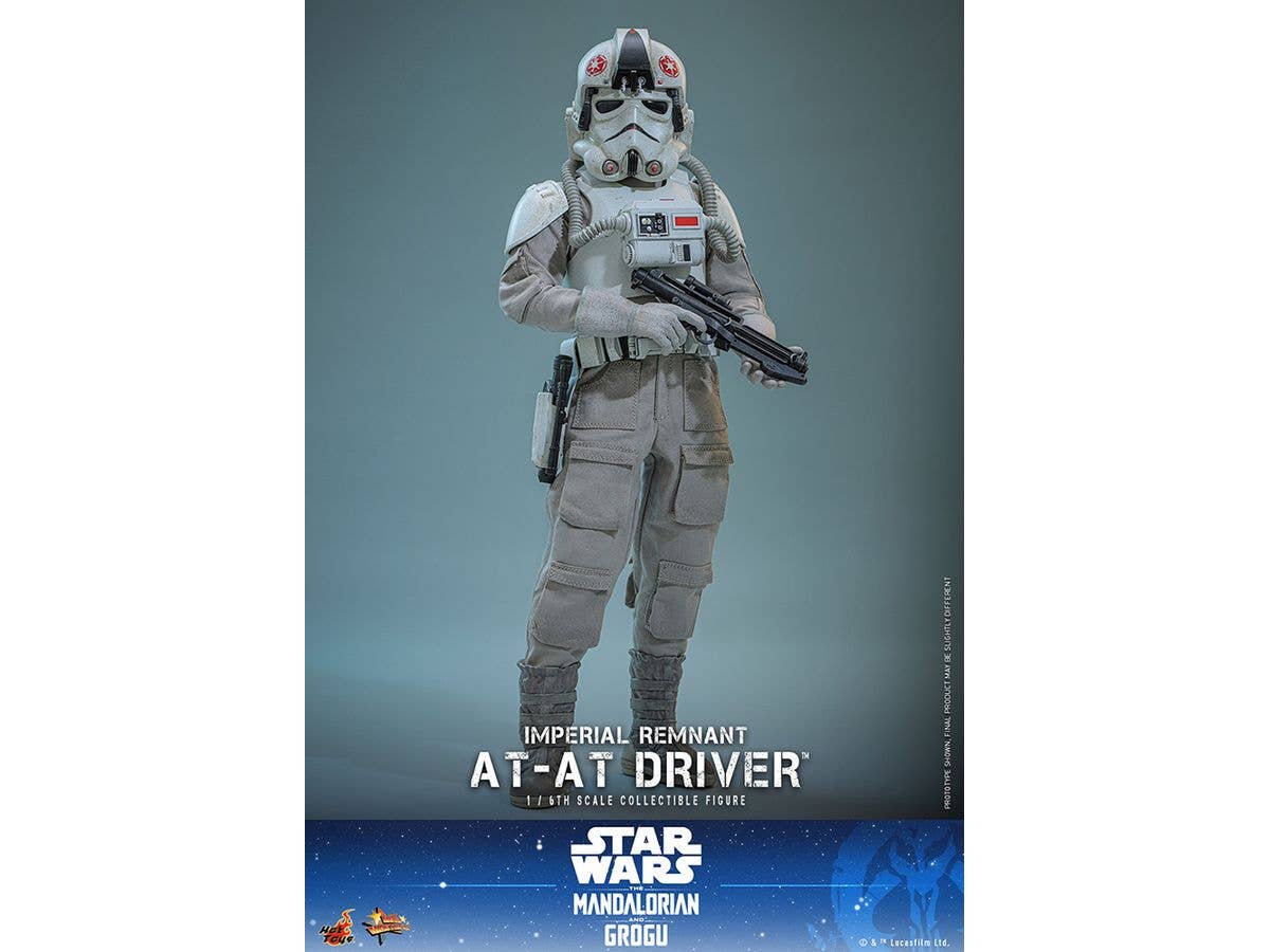 Movie Masterpiece - Scale Fully Poseable Figure: Star Wars: The Mandalorian and Grogu - Imperial Remnant AT-AT Driver