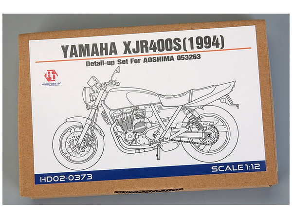 Yamaha XJR400S (1994) Detail-UP Set For Aoshima (PE+Resin+Metal parts+Metal Logo)