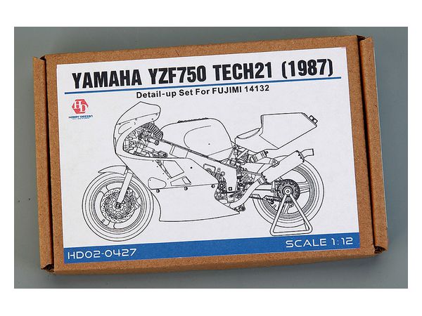 Yamaha YZF750 TECH21(1987) Detail-up Set For F (14132)