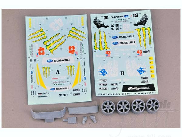 CM'sRALLY CARコレクション SUBARU SpecialカラーVer Hobby Japan HJ644041ABL SUBARU IMPREZA 22B STI Version (GC8