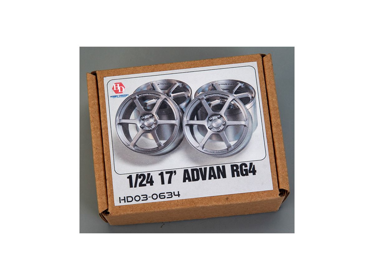 17" Advan RG4 Wheels (Resin + Decals)