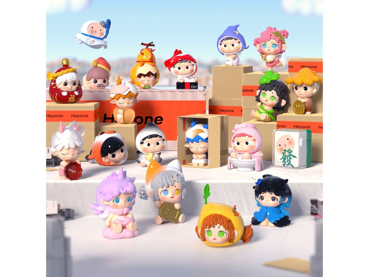 mini Good Luck Manufacturing Bureau Series Trading Figure 1Box 6pcs