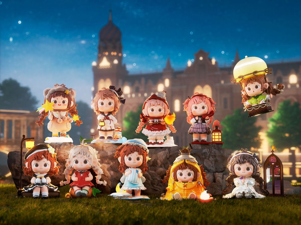 FURFUR Glimmer City Under Night Sky Trading Figure: 1Box (9pcs)