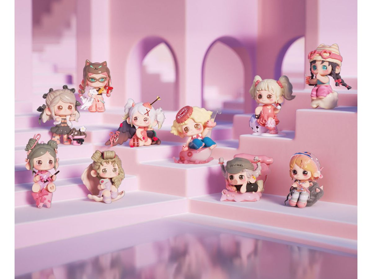 Oona Pink Anniversary Series Trading Figure 1Box 9pcs