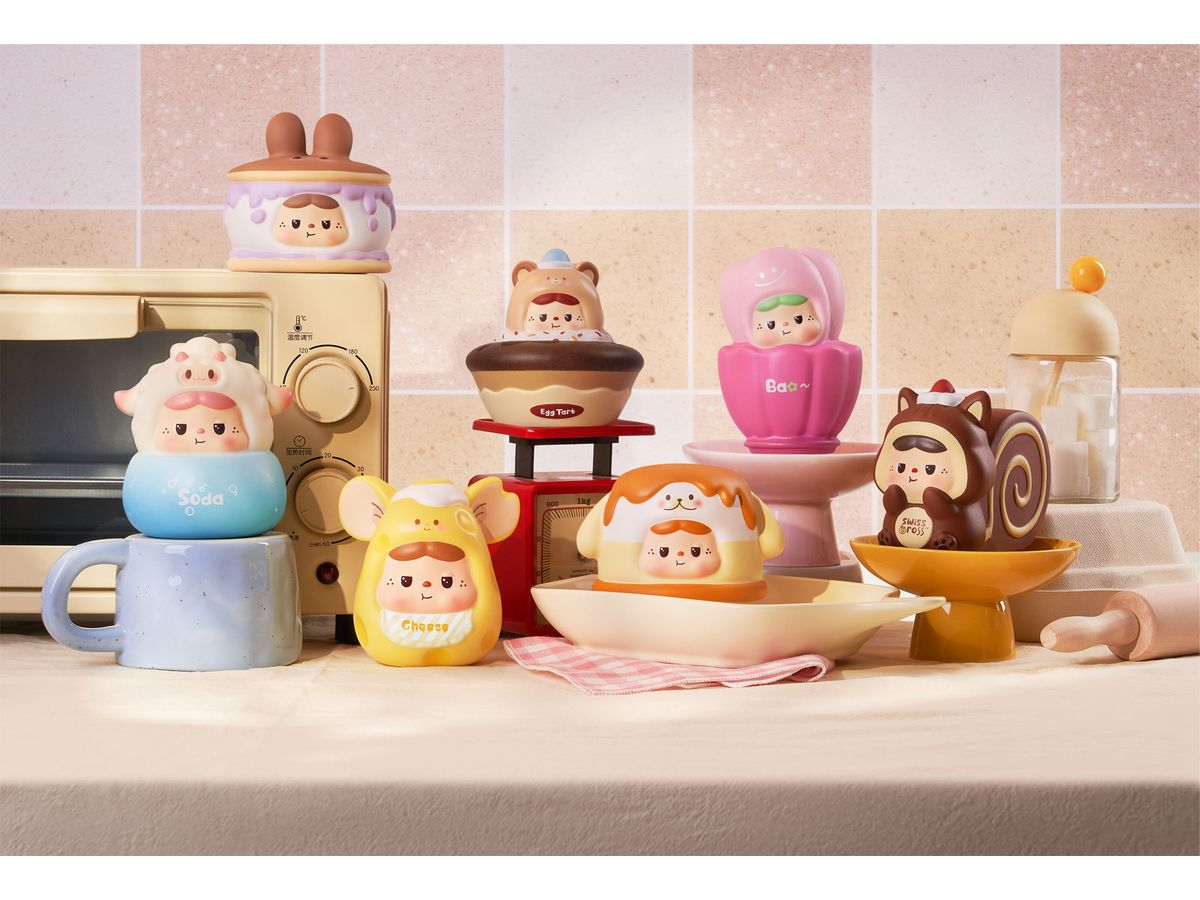 BAOBAO Four Seasons Sweets Workshop Series Trading Squeeze 1Box 6pcs