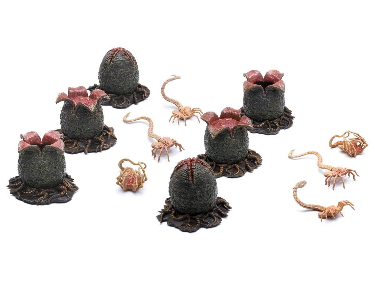 Alien 2 Action Figure Alien Egg & Face Hugger Set