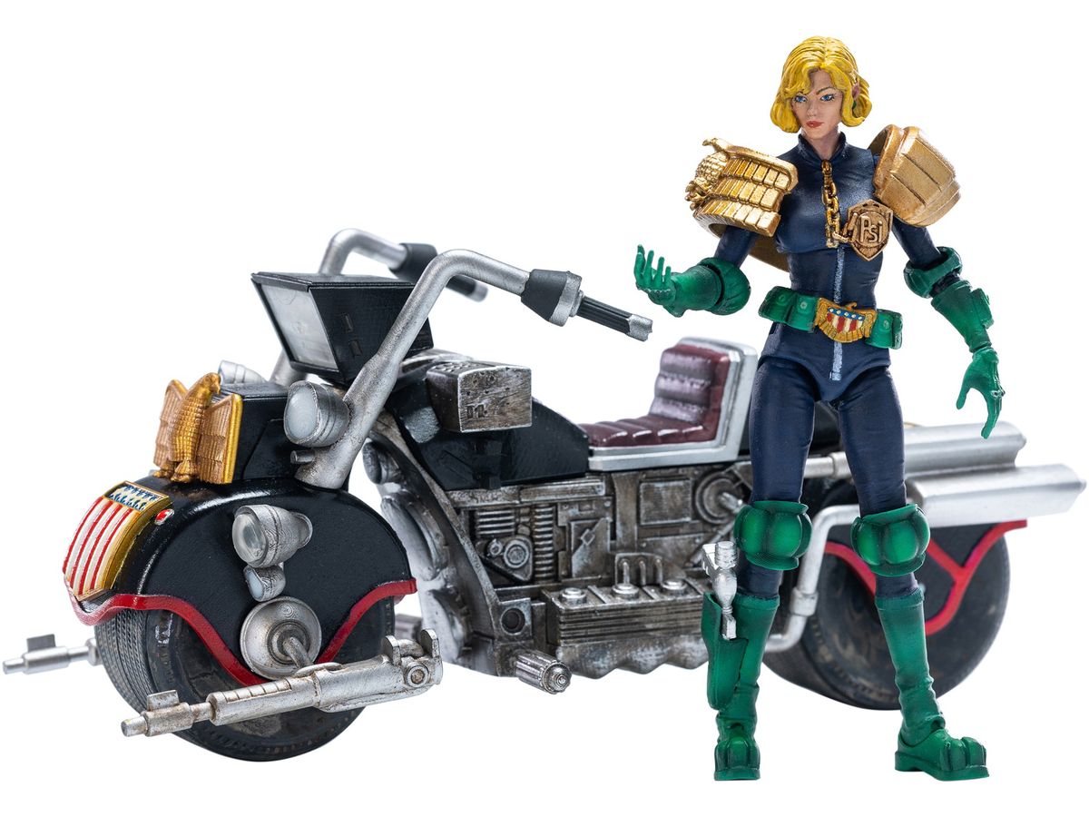 Judge Dredd Action Figure Judge Anderson & Lawmaster MKII Set
