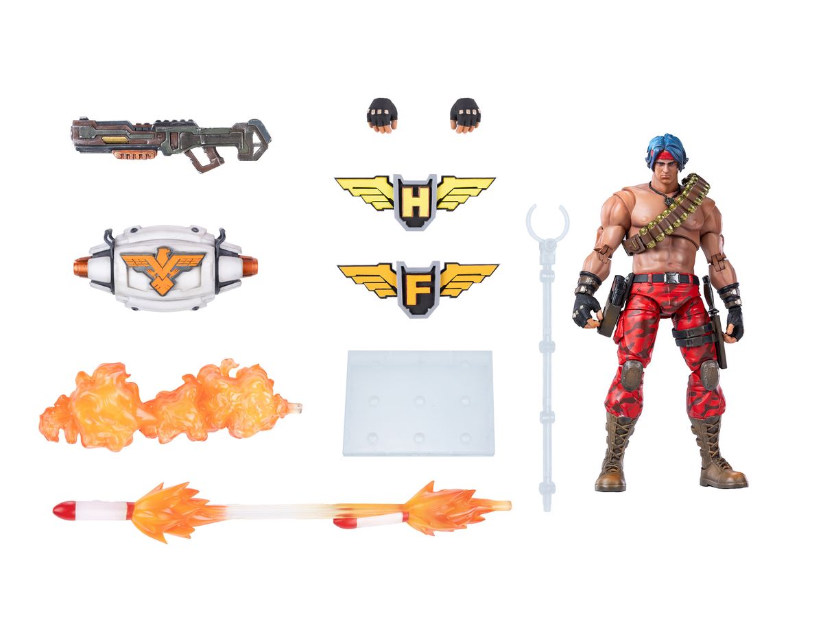 Contra Operation Garga Exquisite Basic Action Figure Lance Bean