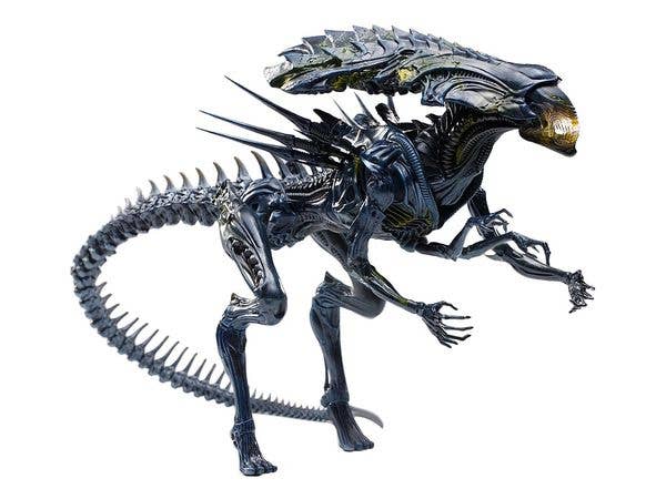 AVP Action Figure Alien Queen Battle Damage