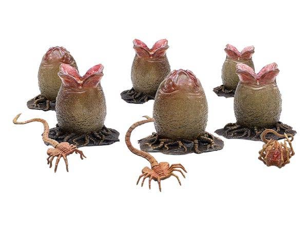 Alien Action Figure Alien Egg & Face Hugger Set