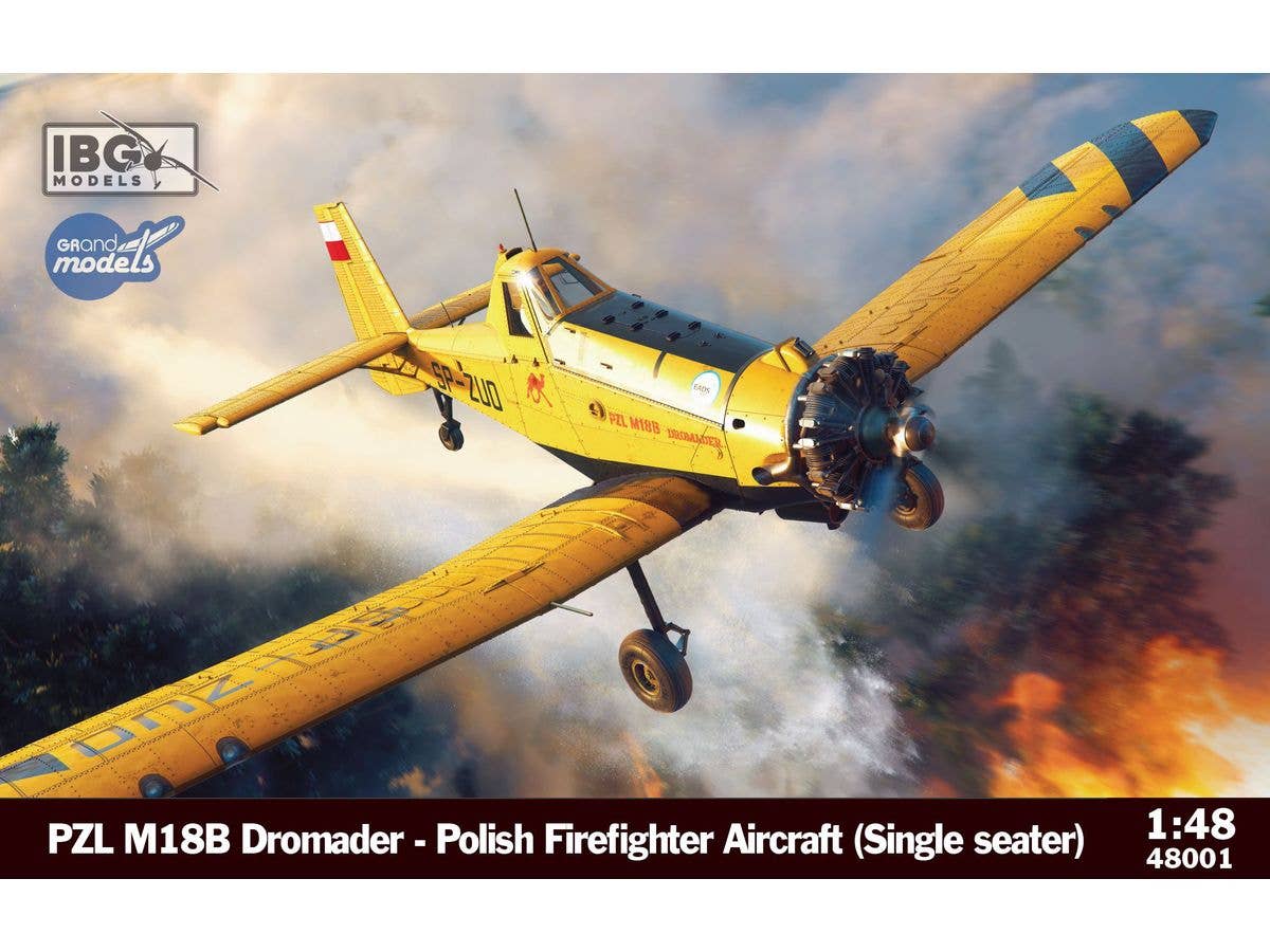 PZL M18B Dromader - Polish Firefighter Aircraft (Single seater)