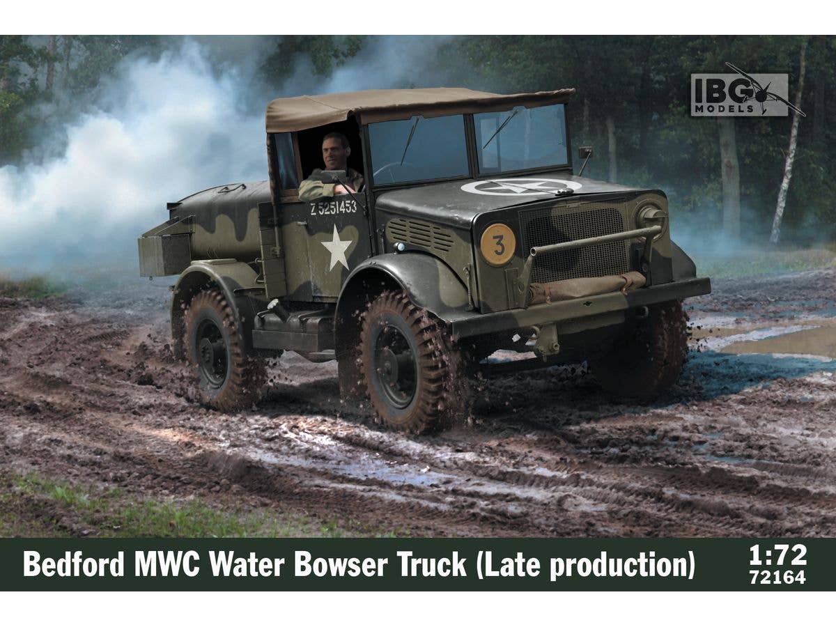 Bedford MWC Water Bowser Truck  (Late Production)