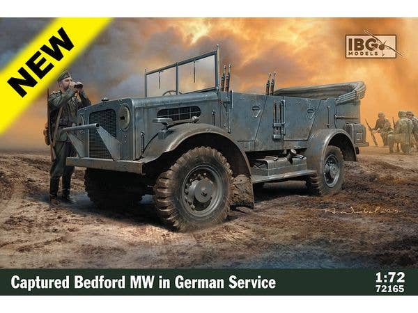 Captured Bedford MW in German Service