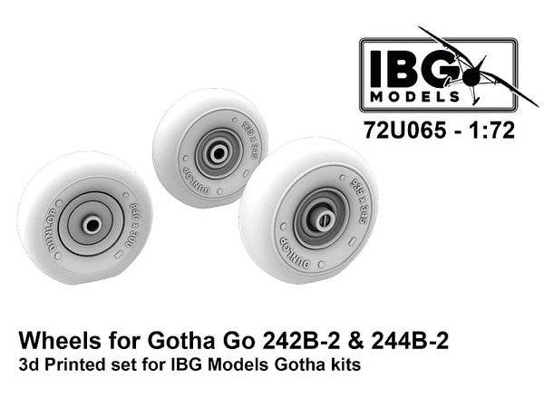 Wheels for Gotha Go 242B-2&244B-2 (for IBG)