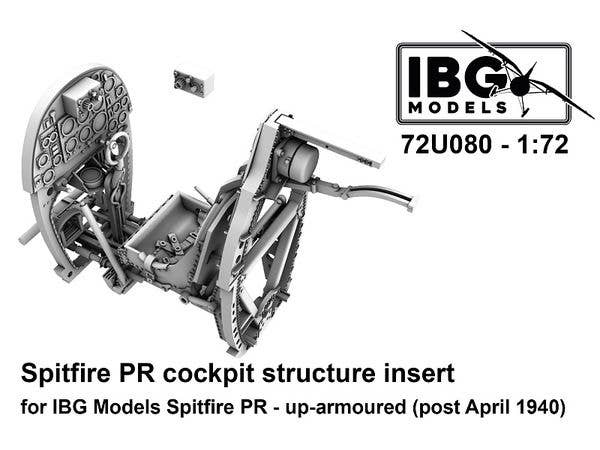 Spitfire PR Cockpit Structure Insert (for IBG)