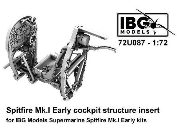 Spitfire Mk.I  Early Cockpit Structure Insert (for IBG)