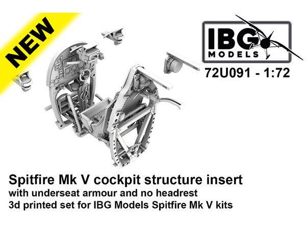 Spitfire Mk.V Cockpit Structure Insert (for IBG)