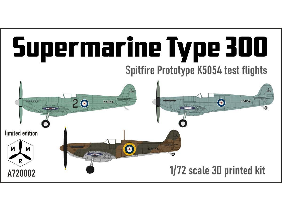 Spitfire Prototype K5054 - Stage 2, 3 and 4 - Test Flights