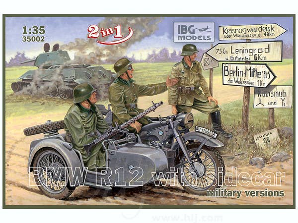BMW R12 with Sidecar Military Ver.