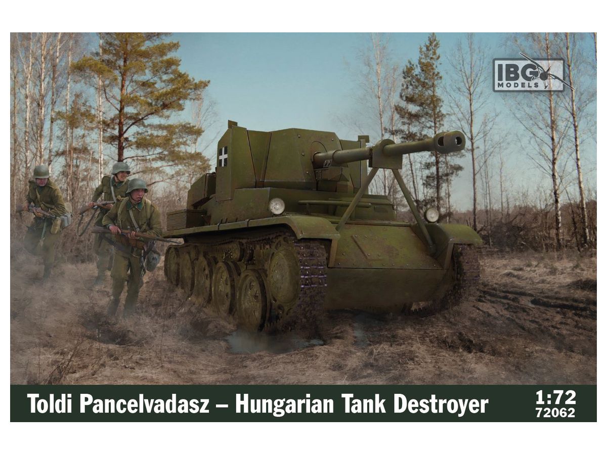 Hungarian Toldi 7.5cm PAK 40 Anti-Tank Self-Propelled Gun