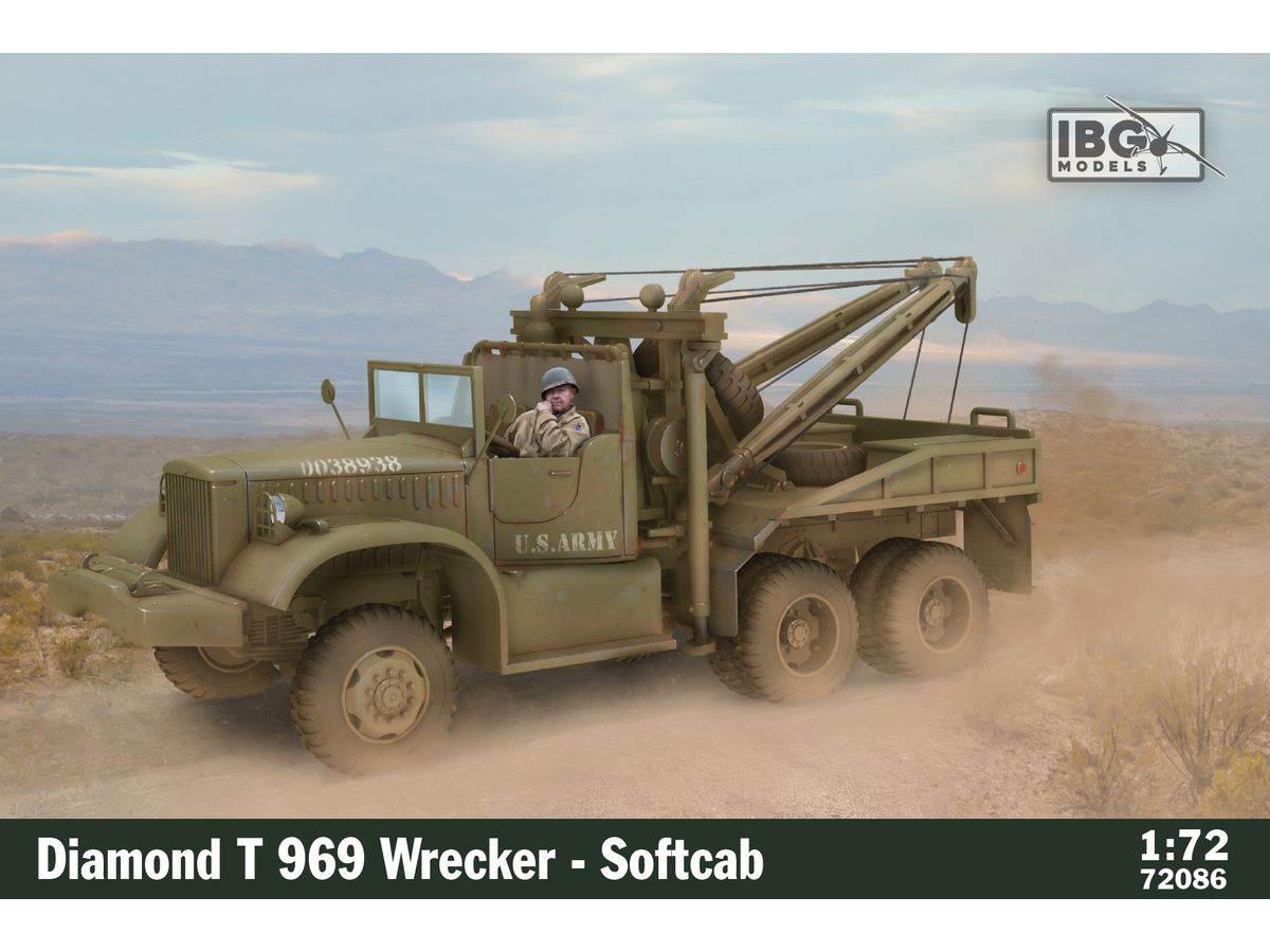 Diamond T 969 Wrecker - Softcab