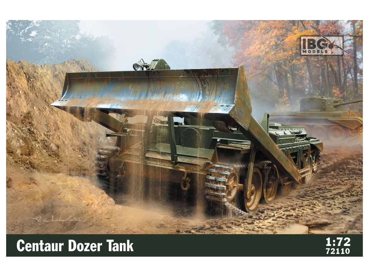British Centaur Dozer Engineer Tank
