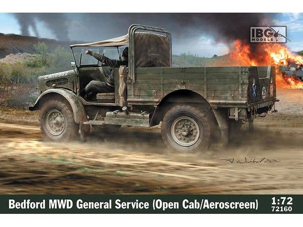 Bedford MWD General Service (Open Cab/Aeroscreen)