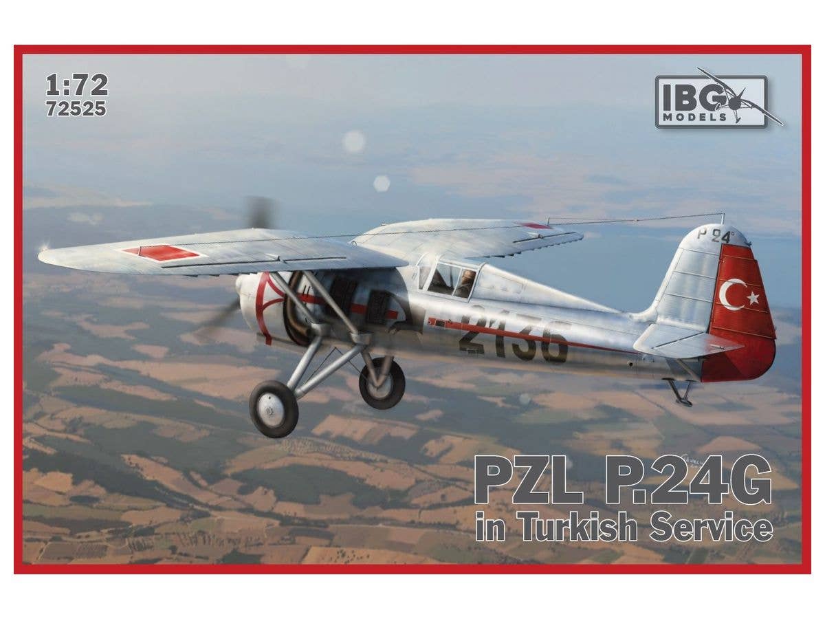 Po / PZL P.24G/ Gull Wing Fighter/Sealed Windshield/Turkish Military Specifications