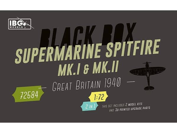 Supermarine Spitfire Mk.I & Mk.II - Great Britain 1940 - Black Box Edition