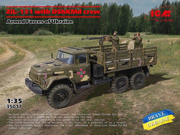 ZiL-131 with DShKMd crew Armed Forces of Ukraine