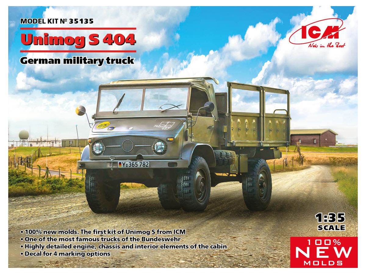 Unimog S404 German Military Truck