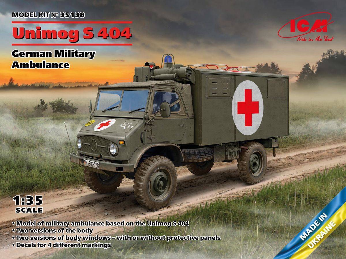 Unimog S404 German Military Ambulance
