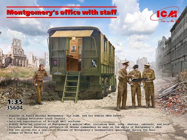 Montgomery's office with staff