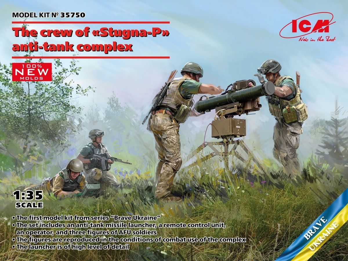 ATGM Stugna-P with Ukrainian crew