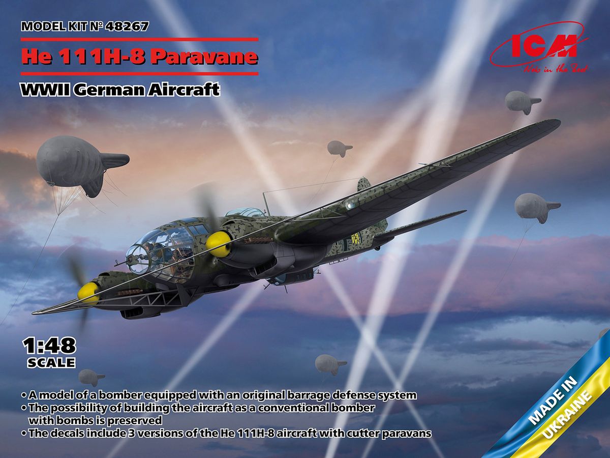 Heinkel He111H-8 Balloon Cable Cutter