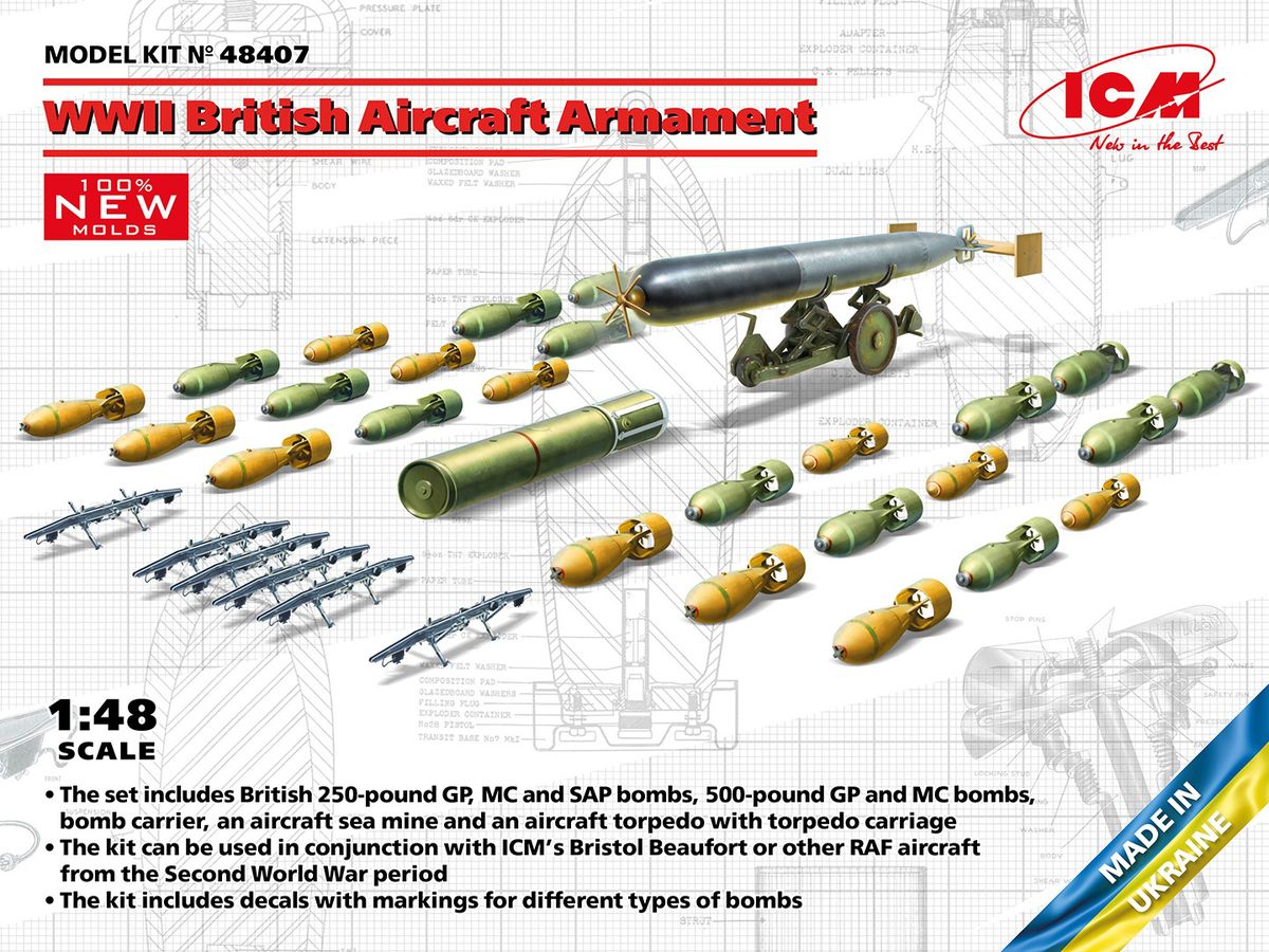 WW.II British Aircraft Armament Set