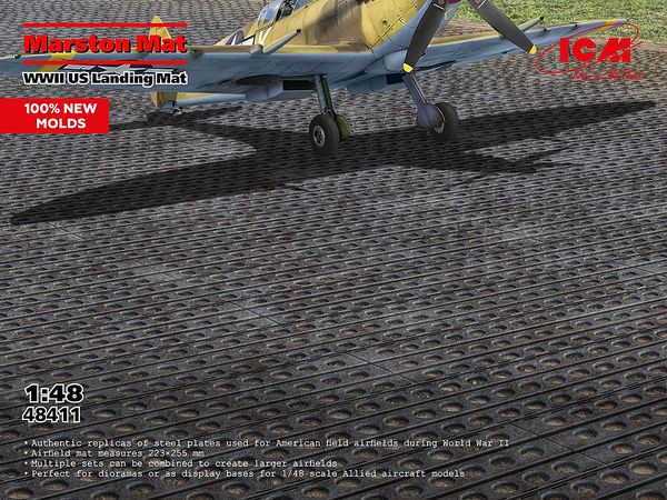 Marston Mat WWII US Landing Mat