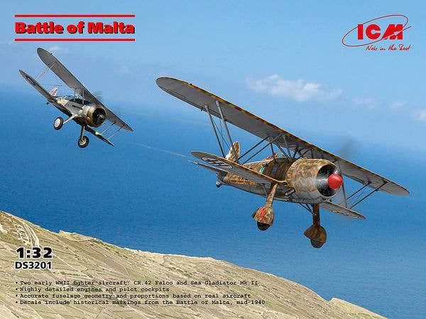 Battle of Malta (CR.42 Falco, Gladiator Mk.II)