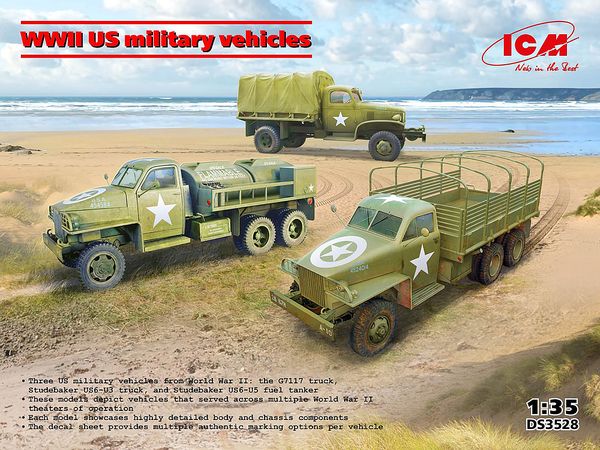 WWII US military vehicles